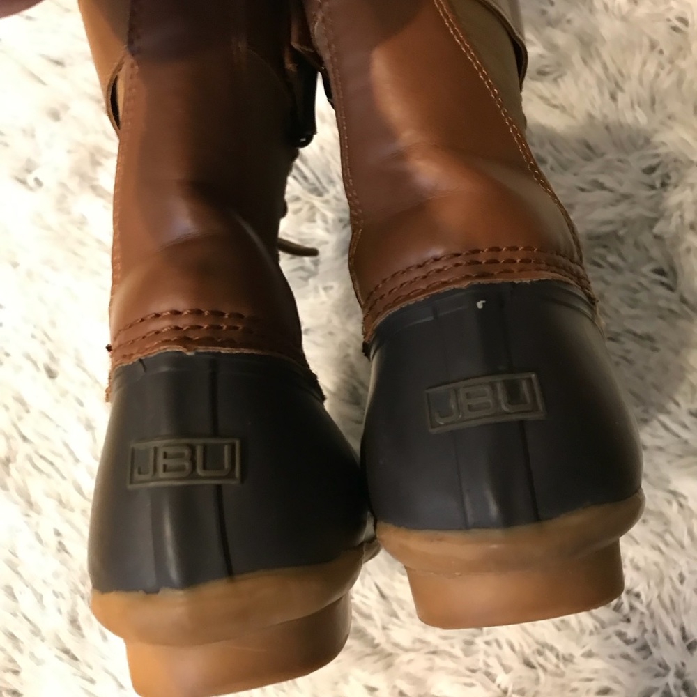 JBU By JAMBU Woman’s Ontario Duck Boots Brown/Whiskey Color Size 8.5 - Picture 12 of 16